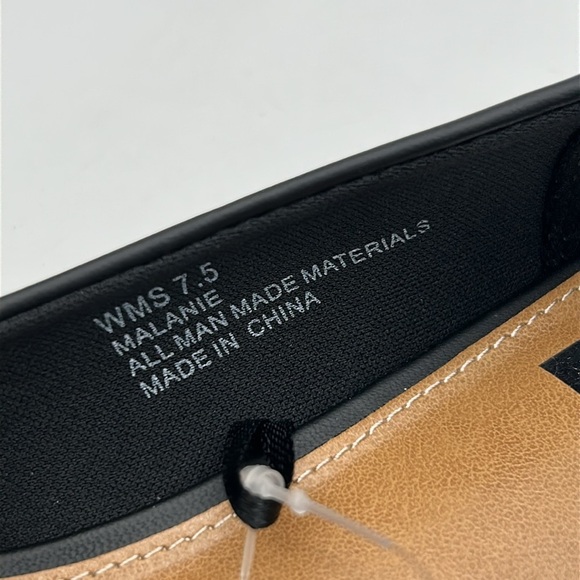 DV by Dolce Vita Malanie Black Vegan Leather Cap-Toe Flats Women’s Size 7.5 NWT - Picture 6 of 10